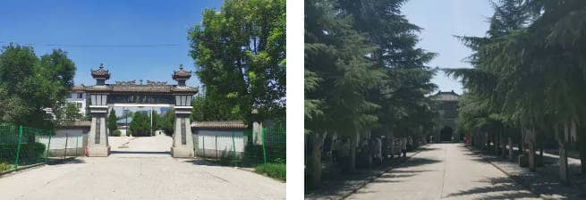 西安鎬京骨灰公墓的具體位置在哪里？該墓園有哪些特色？